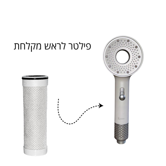 פילטר נוסף לראש מקלחת